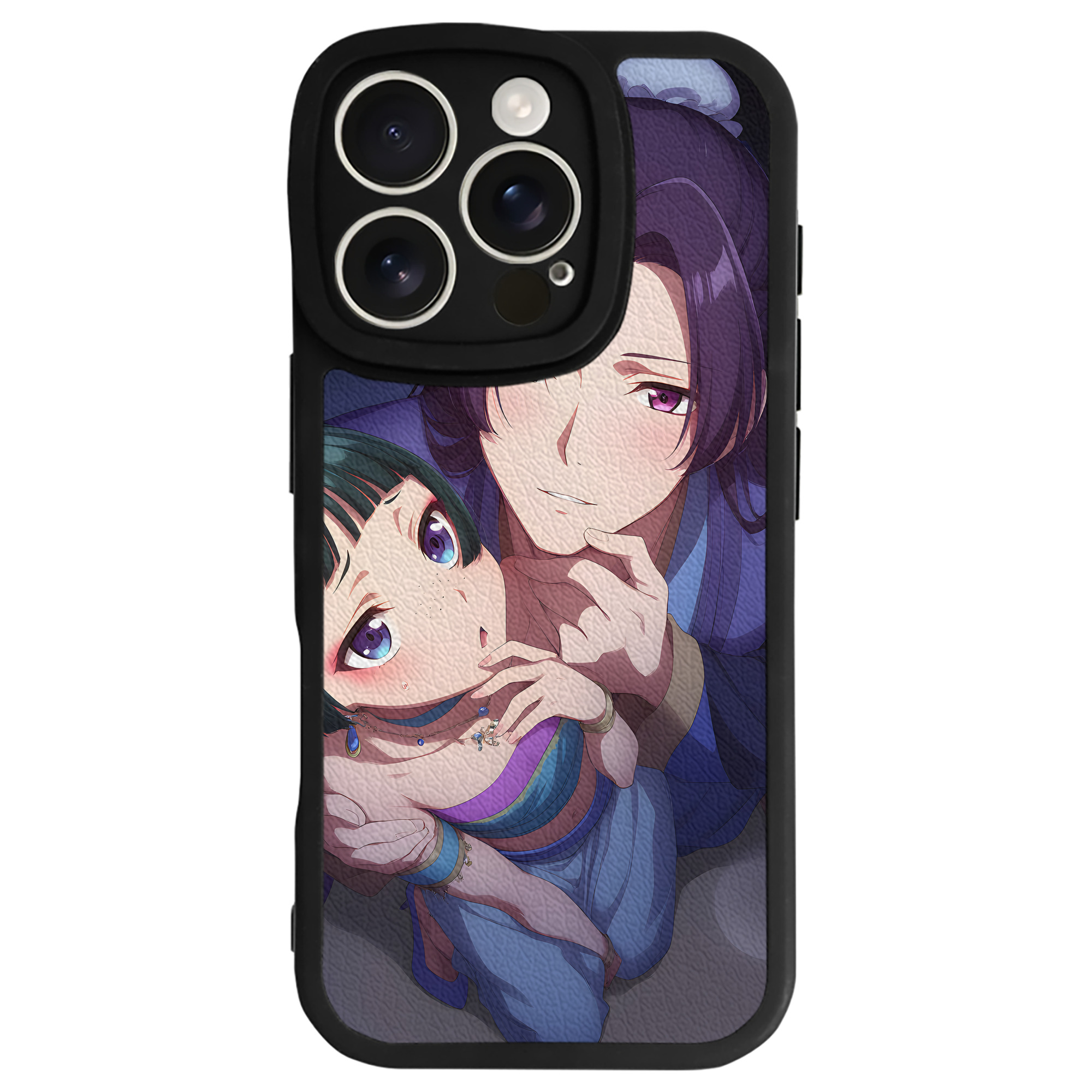 （画像用） 薬屋のひとりごと The Apothecary Diaries 【iPhone 16シリーズ対応】シリコンスマホケース（レザー調） 材質：シリコン